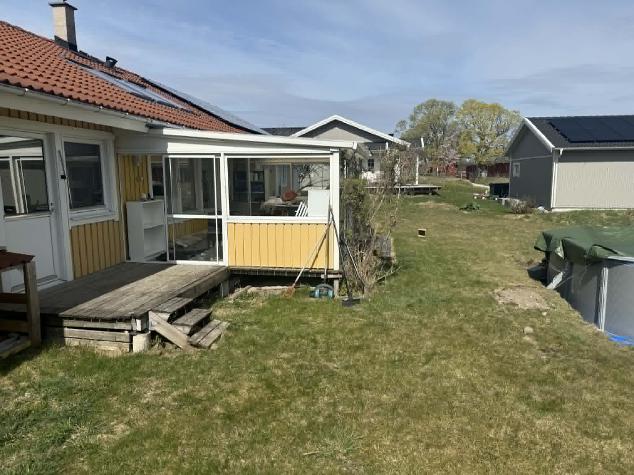 Andra originala referensbilden från trädgården