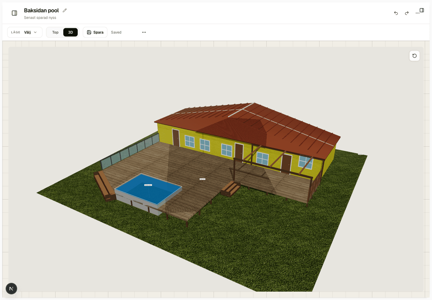 Granska bygget i 3D screenshot